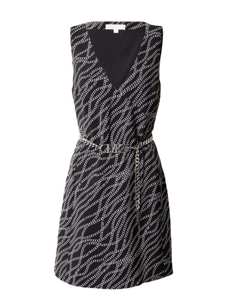 michael kors kleid schwarz weiß|Michael Kors clothing.